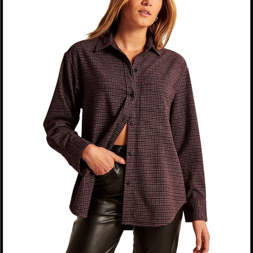 Abercrombie Plaid Button Up
